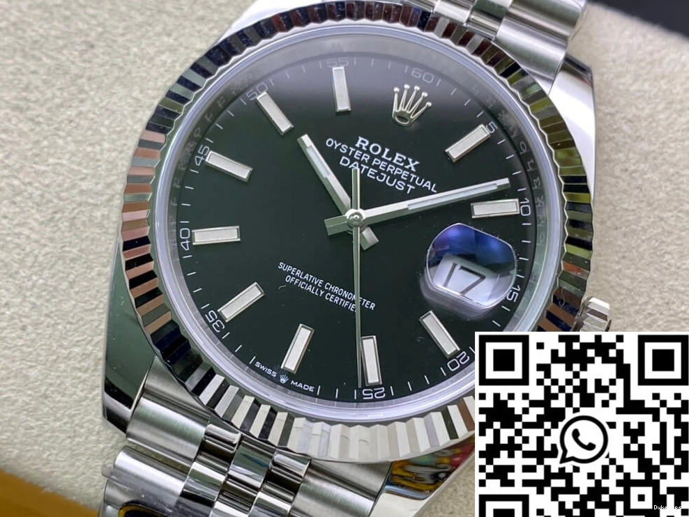 Datejust Rolex M126334-0018 Clean Black Factory Dial 0909
